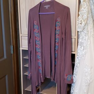 Stetson brown ladies cover up